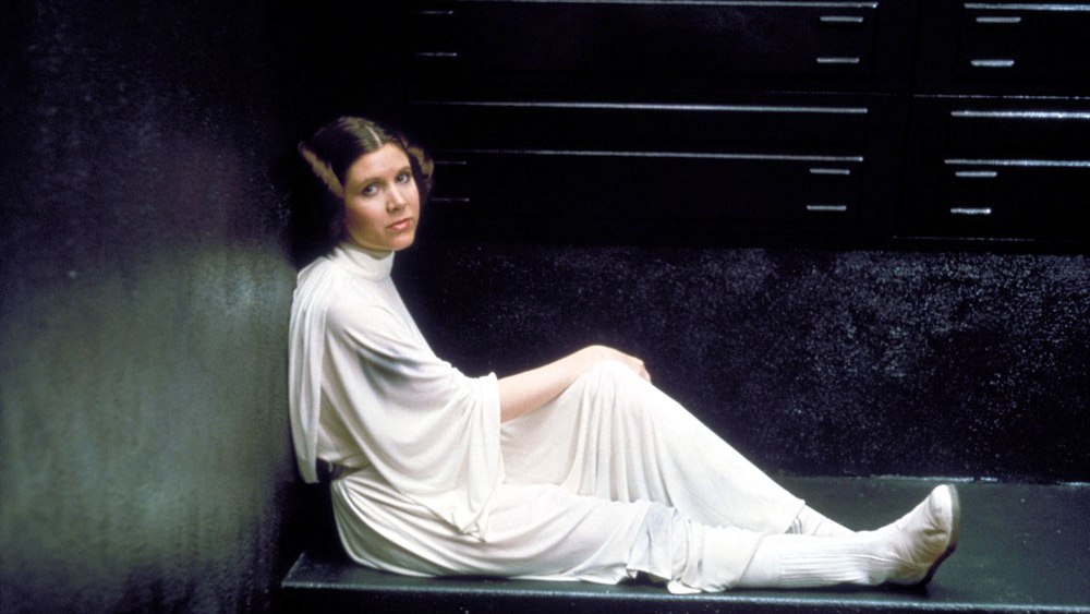 Carrie Fisher as Princess Leia