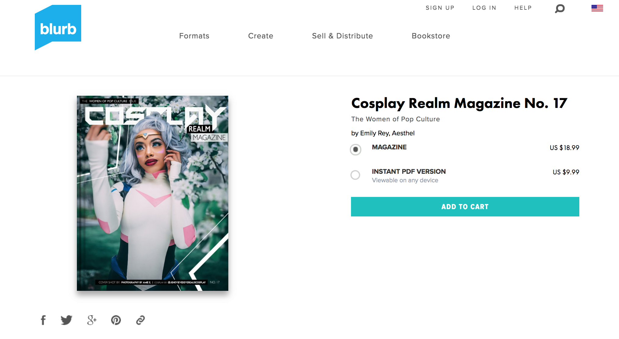 BUY A COPY HERE : http://www.blurb.com/b/8897792-cosplay-realm-magazine-no-17