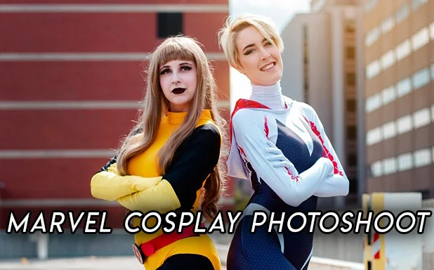 Marvel Comics Photoshoot with Emily Rey and Aesthel