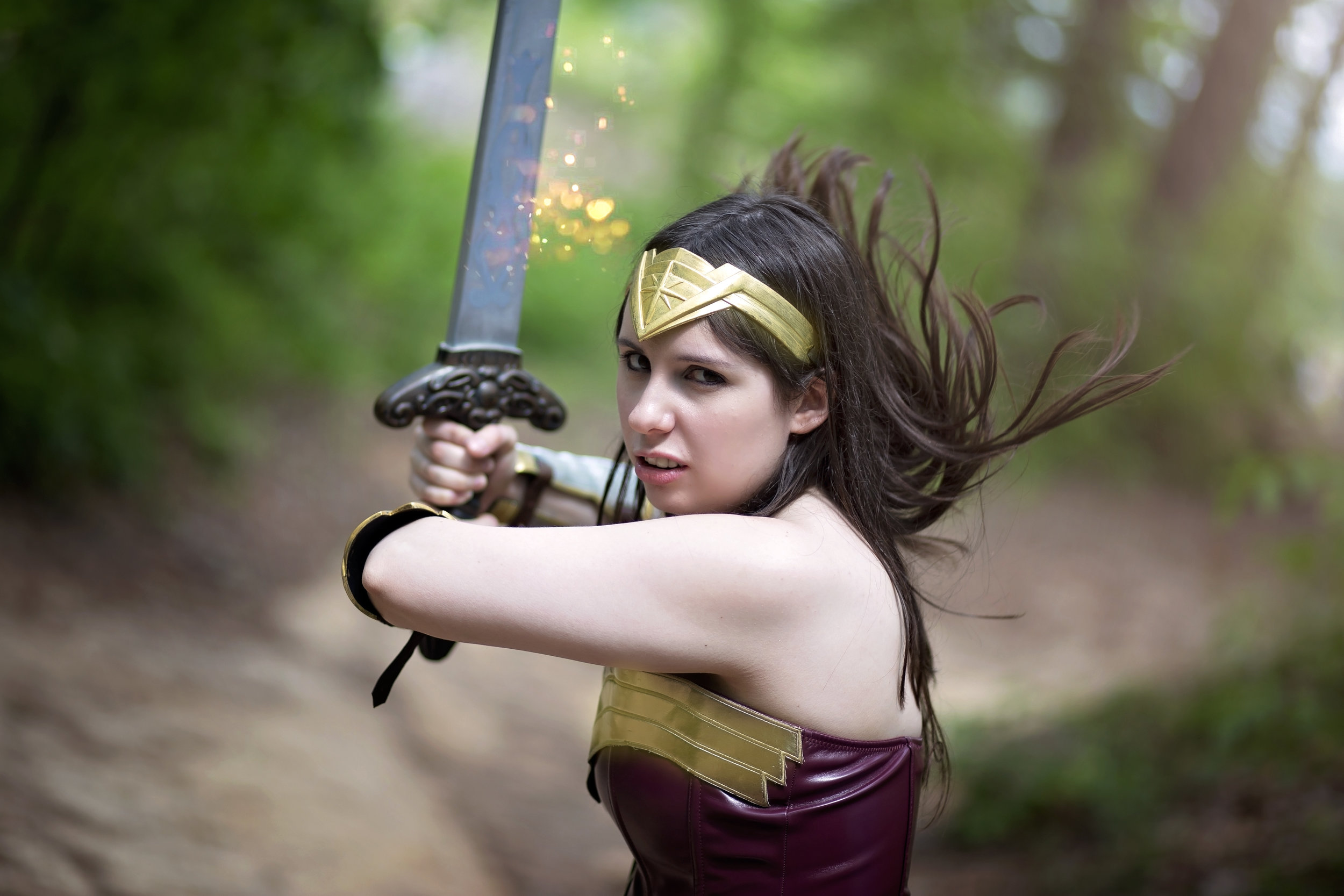  Wonder Woman : Kitten Mcsquish Cosplay   Photo: Cubster Cosplay Photography 