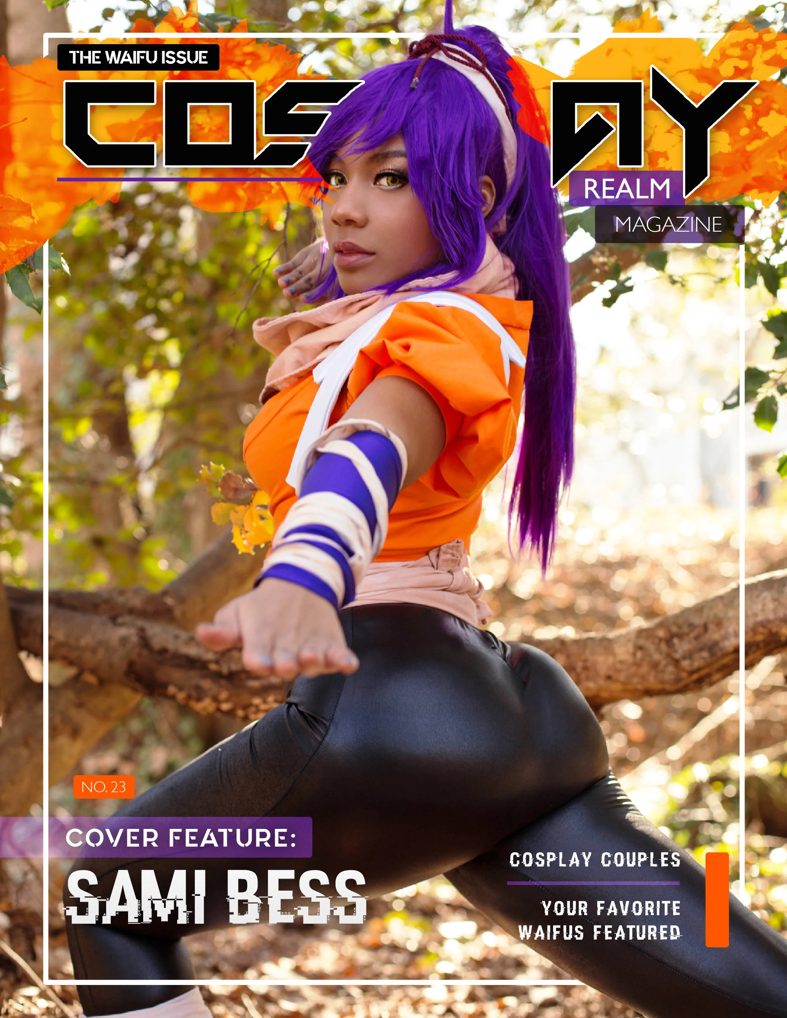 Check out more in the Waifu issue of CRM here: https://www.blurb.com/b/9282228-cosplay-realm-magazine-no-23 or by becoming a member of the Patreon community over at the $5.00 tier. https://www.patreon.com/CosplayRealmMagazine