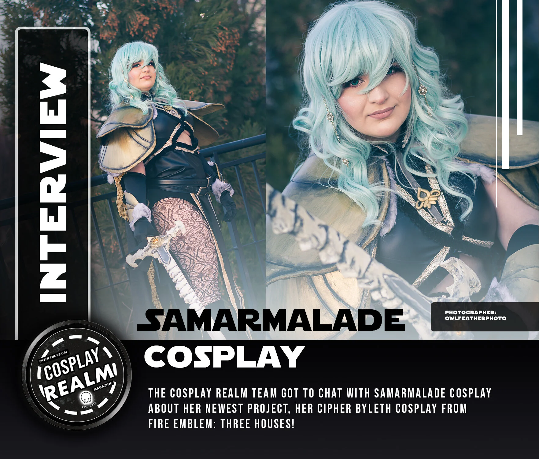 Samarmalade Cosplay Interview: Cipher Byleth &amp; the Impact of Fire Emblem: Three Houses