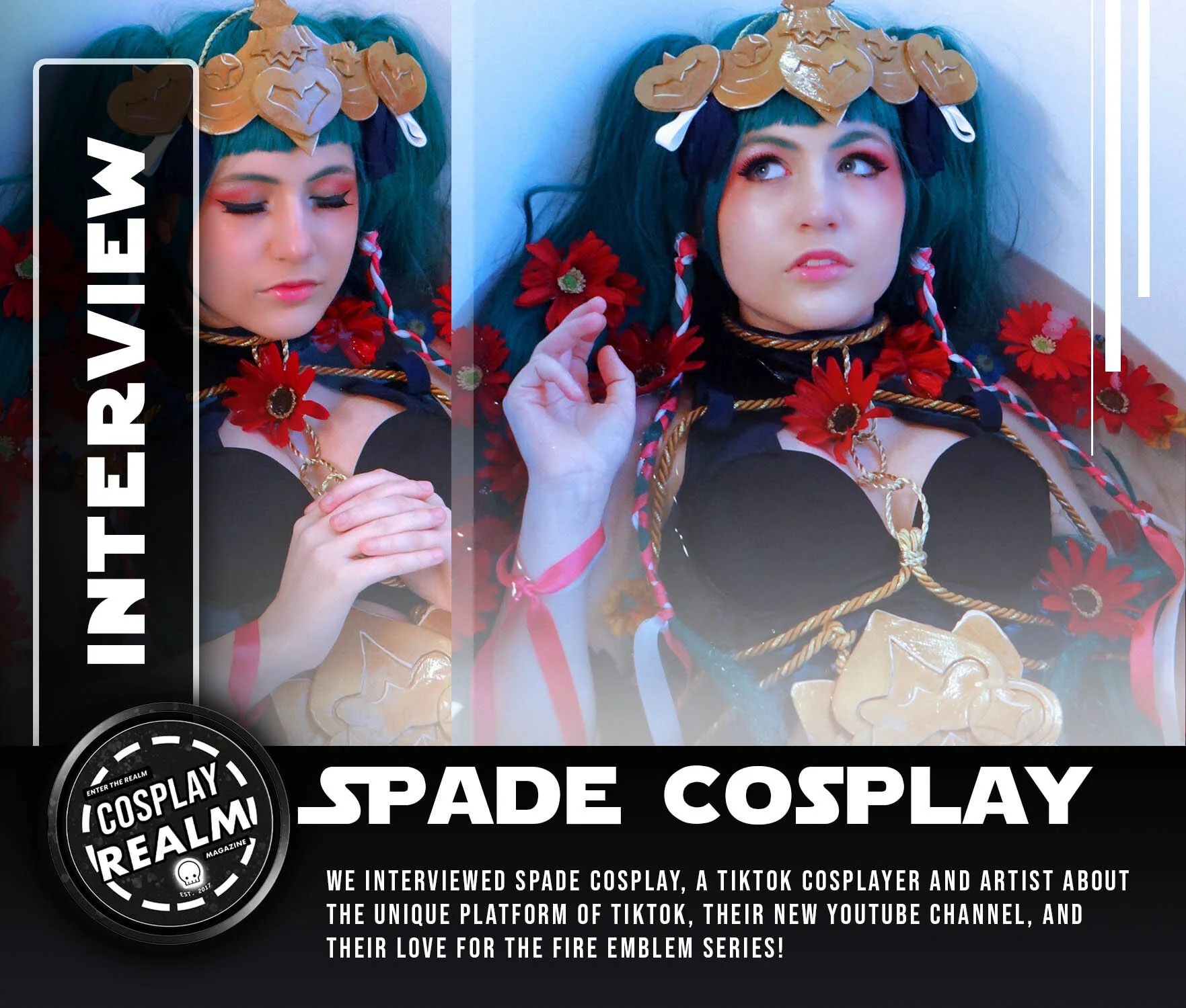 Interview with TikTok cosplayer and artist, Spade Cosplay!