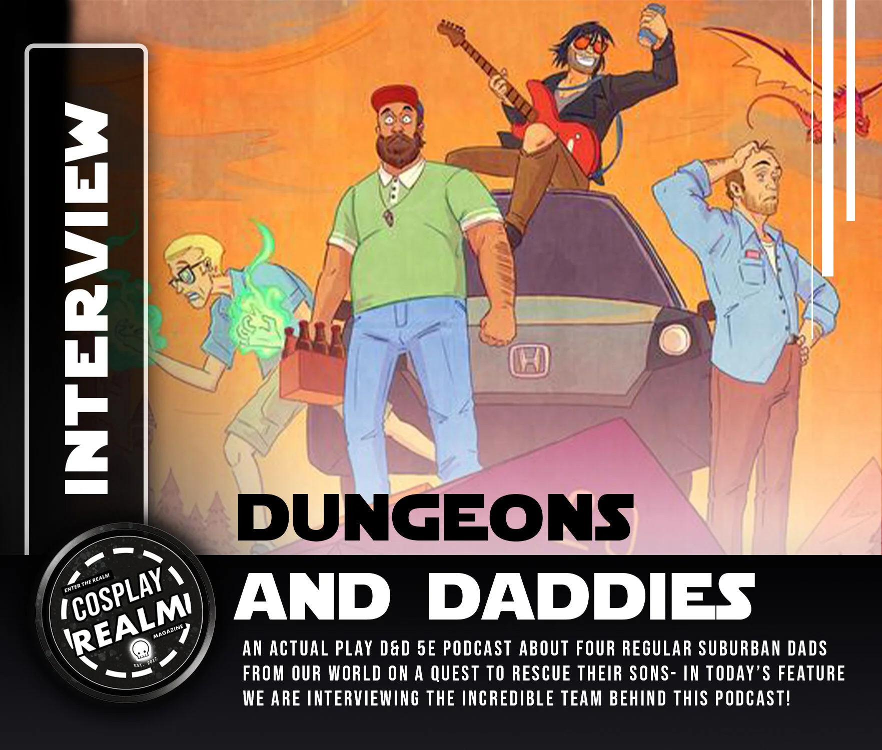Interview with D&amp;D Podcast "Dungeons &amp; Daddies"