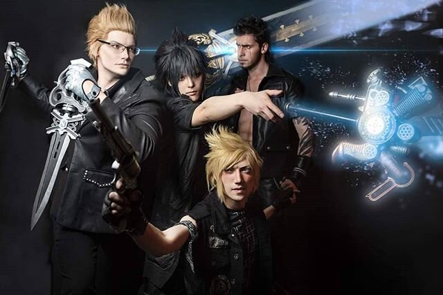 This group photoshoot of the main crew from Final Fantasy XV is so awesome, we think everyone did such an incredible job with their cosplays and the photos! 🖤🖤🖤🖤🖤🖤 Photographer: H.E-X Photography
@h.e_xphotography

Cosplayer (Noctis): Gaioz
@ga