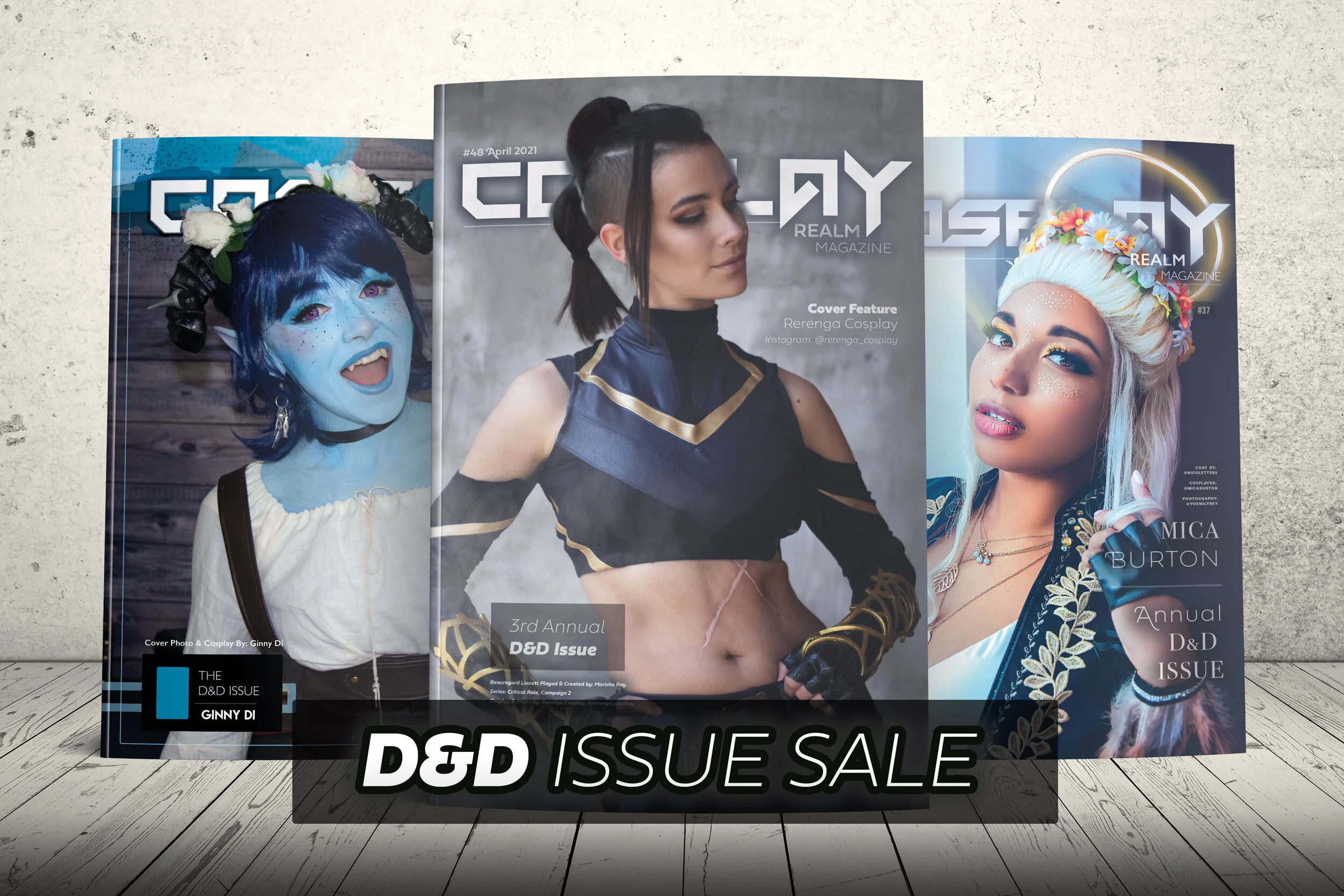 Roll for initiative! Month long sale on CRM's D&amp;D issues!