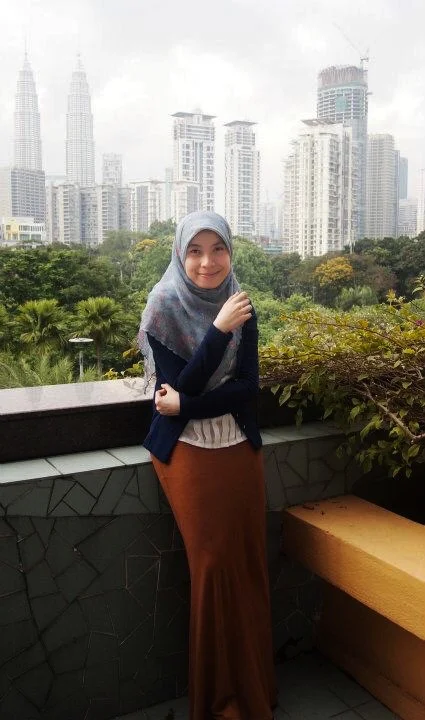 First few photos of me in headscarf back in 2011