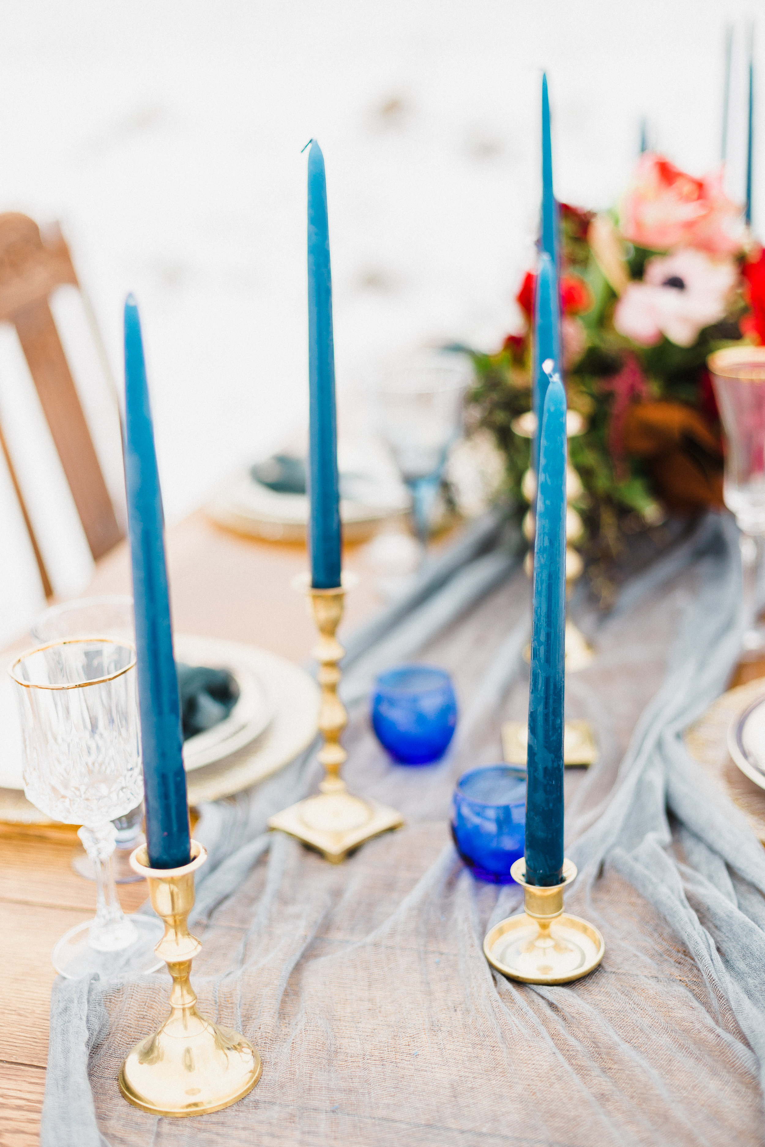 Brass Candle Collection — Something Borrowed Wedding Rentals