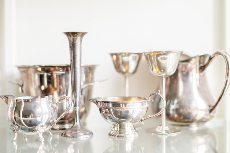 Silver Vase Collection