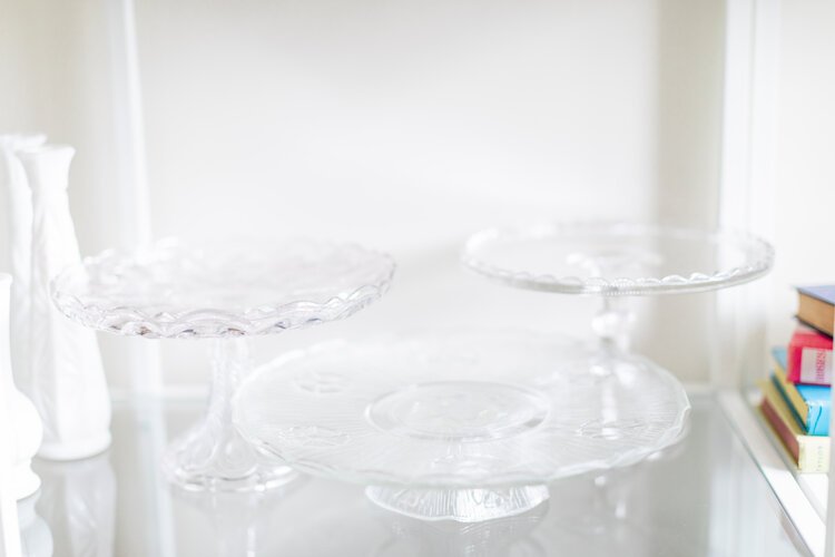 Clear Cake Stands