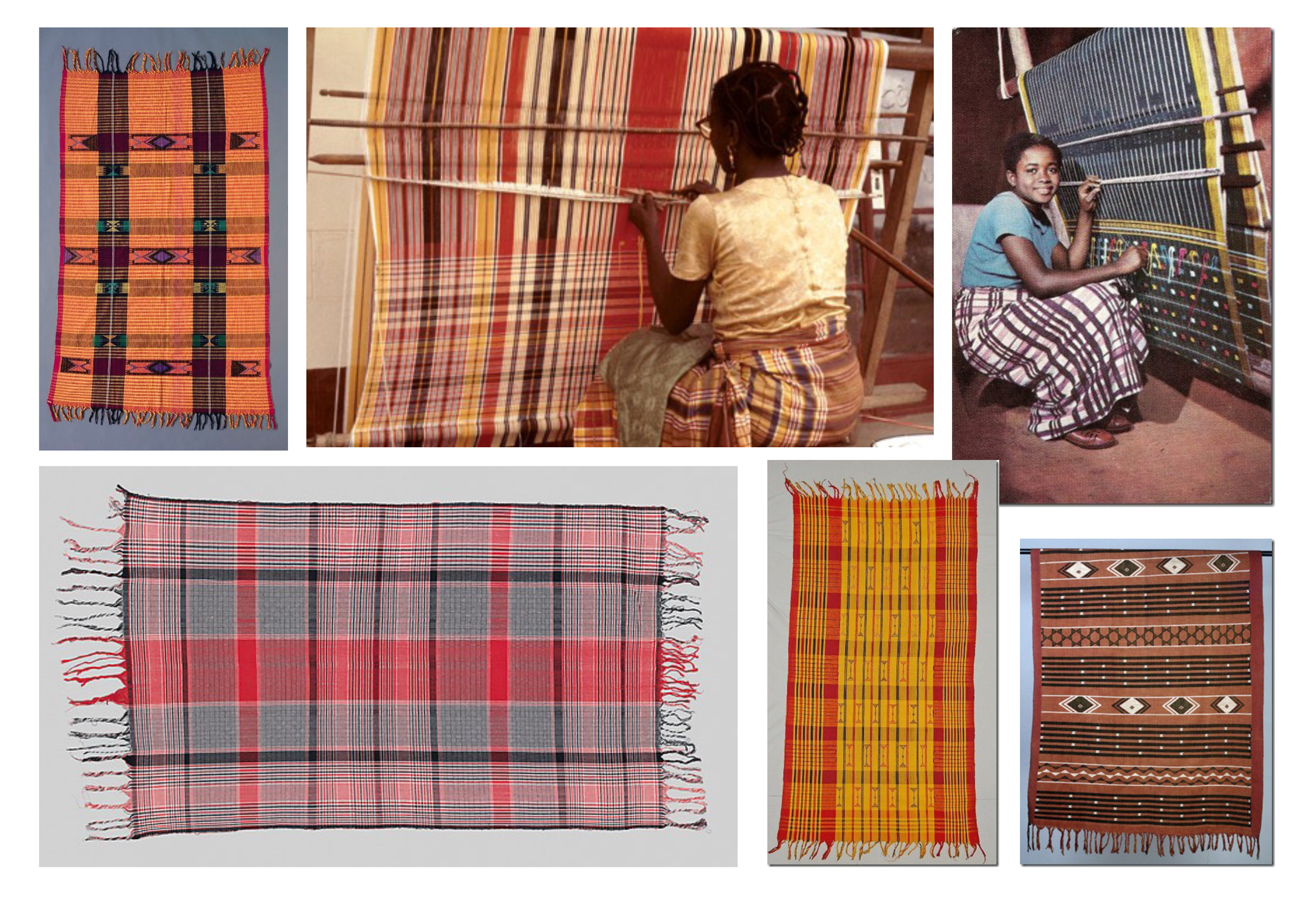 Awkete cloth and loom