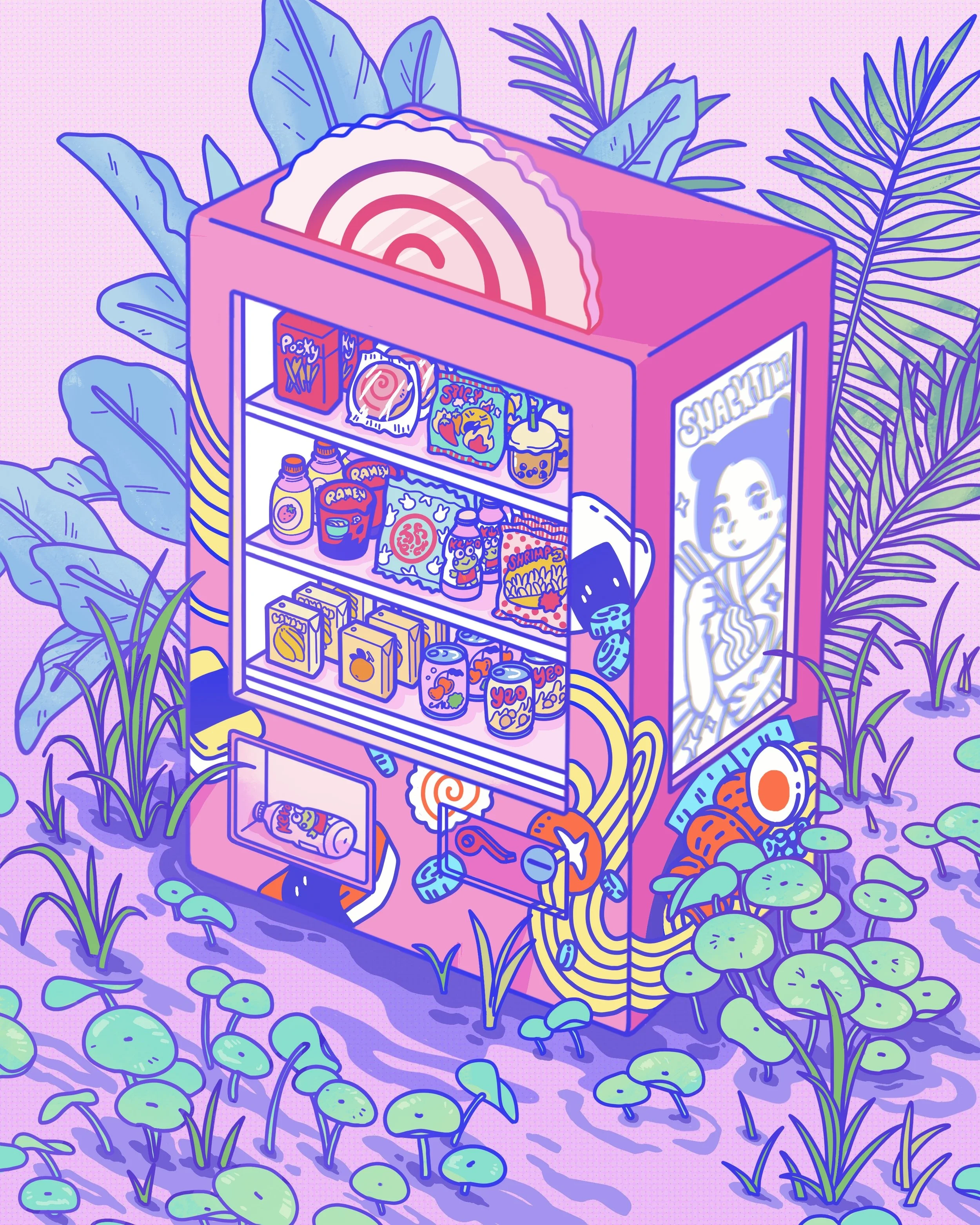 Pink Vending Machine