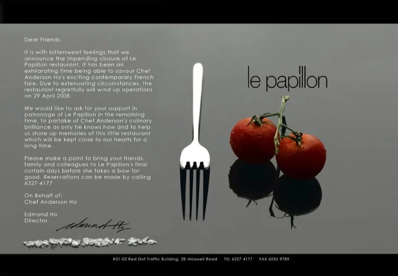 Farewell, My Butterfly