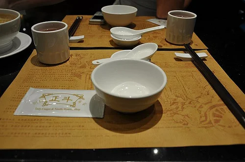 Lunch @ Tasty (IFC) Congee & Noodle Wantun Shop, Hong Kong