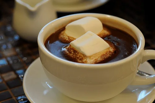 Hot Chocolate at Au Chocolat, Marina Bay Sands