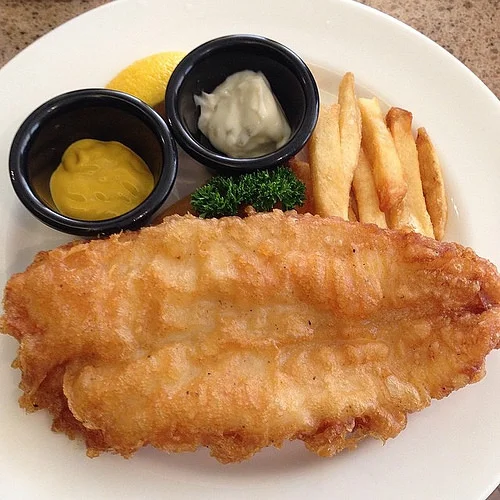 Fish & Chips @ Seasonal Salad Bar, Toa Payoh