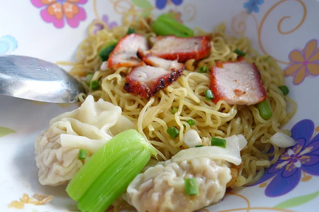 Carb Overload at SabX2 Wanton Noodles in Bangkok