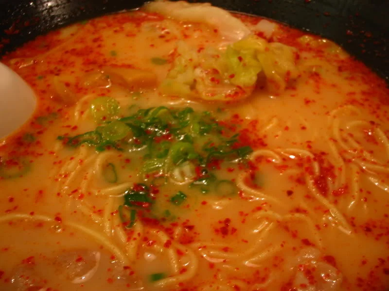 Tampopo's Spicy Kurobuta Shabu Shabu Ramen