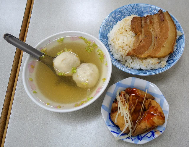 Pork Lard Drizzled Egg Porn at Zhu Ji 珠記, Taipei
