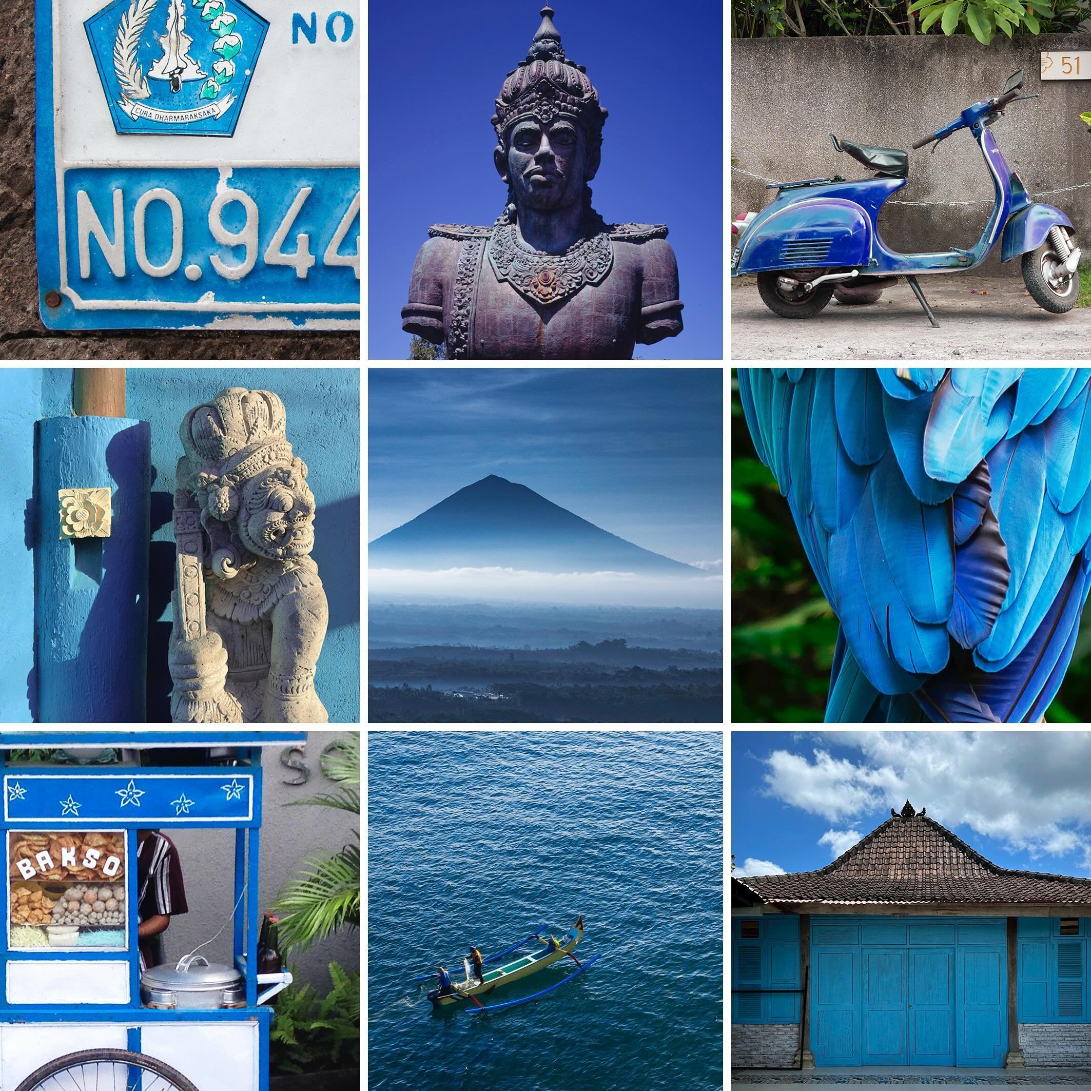 Blue Bali. #bali #blue #bluetheme #balilife #balivilla #umalas #coloursofbali #visitbali #discoverindonesia #baliholiday #tropical #exoticbali