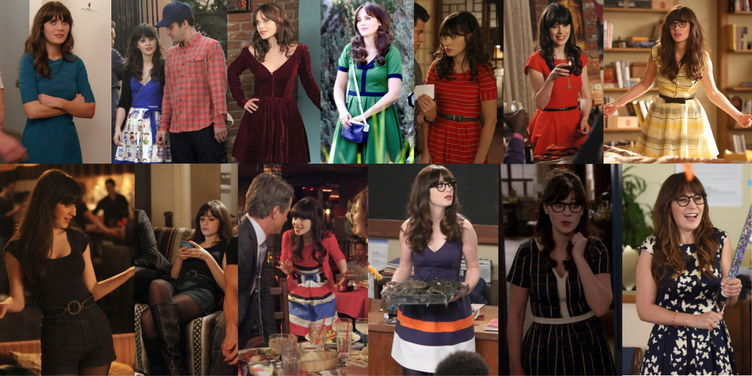 new girl jess outfits