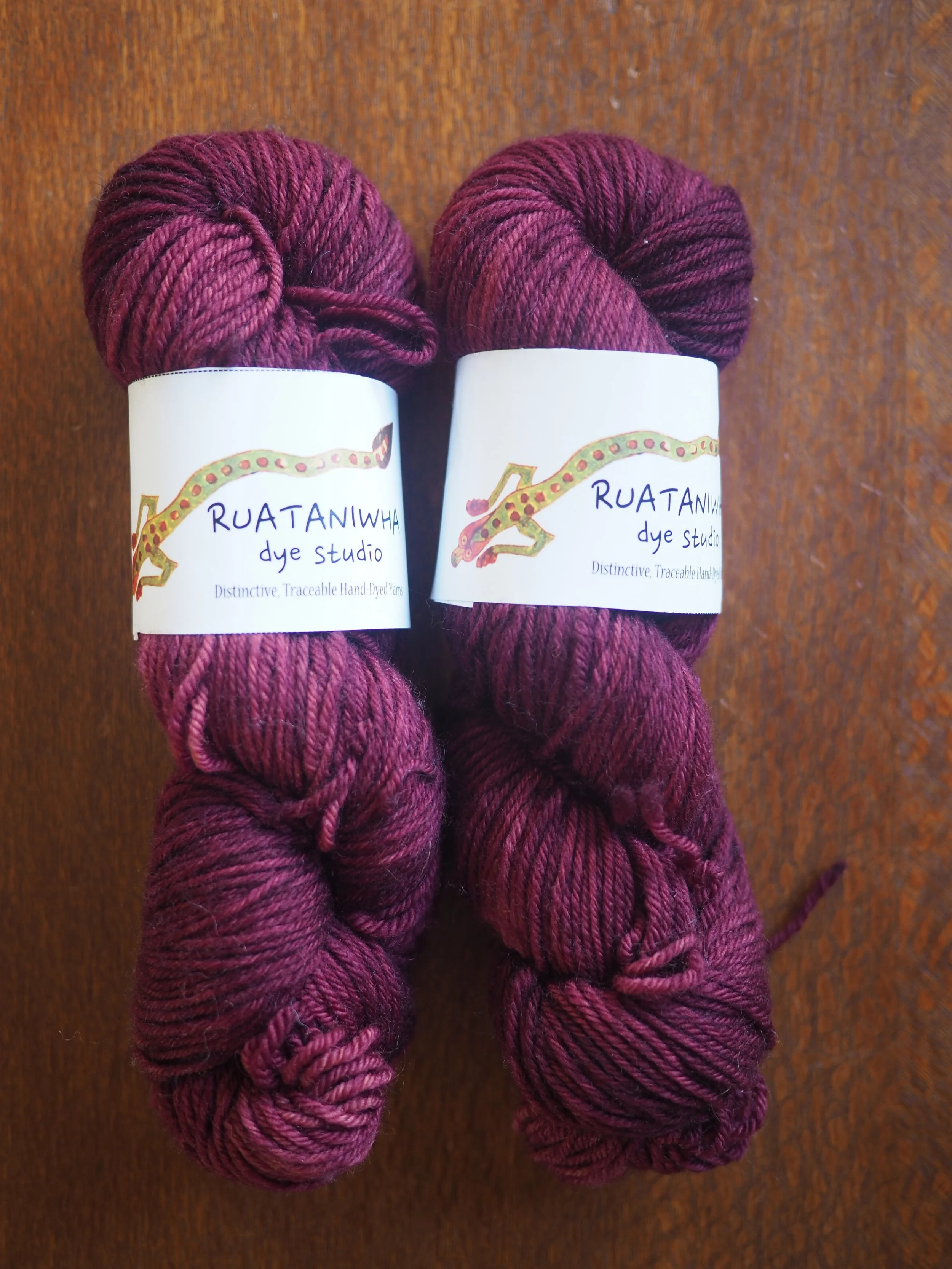 Black Doris Plum BFL 8ply