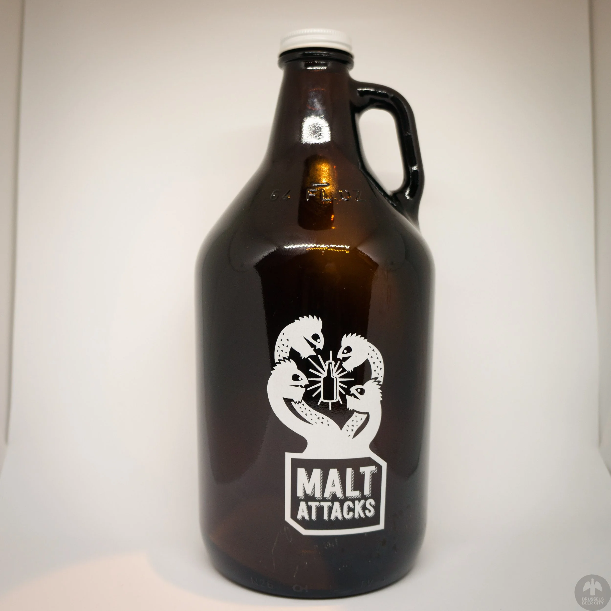 A History of Brussels Beer in 50 Objects // #41 Malt Attacks Growler