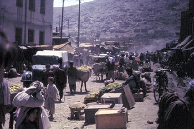 Main street Kabul. 1964.