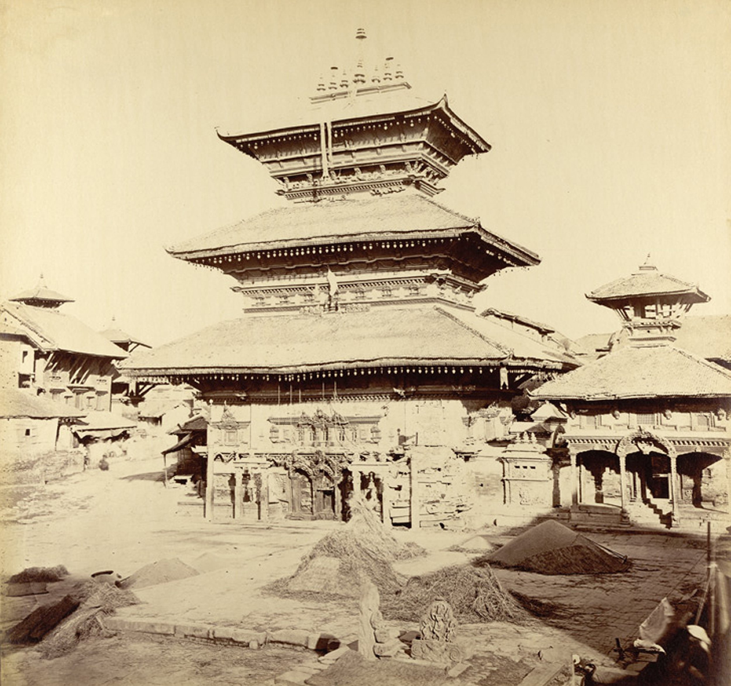 Bhairabnath Temple, Bhaktapur. 1879.