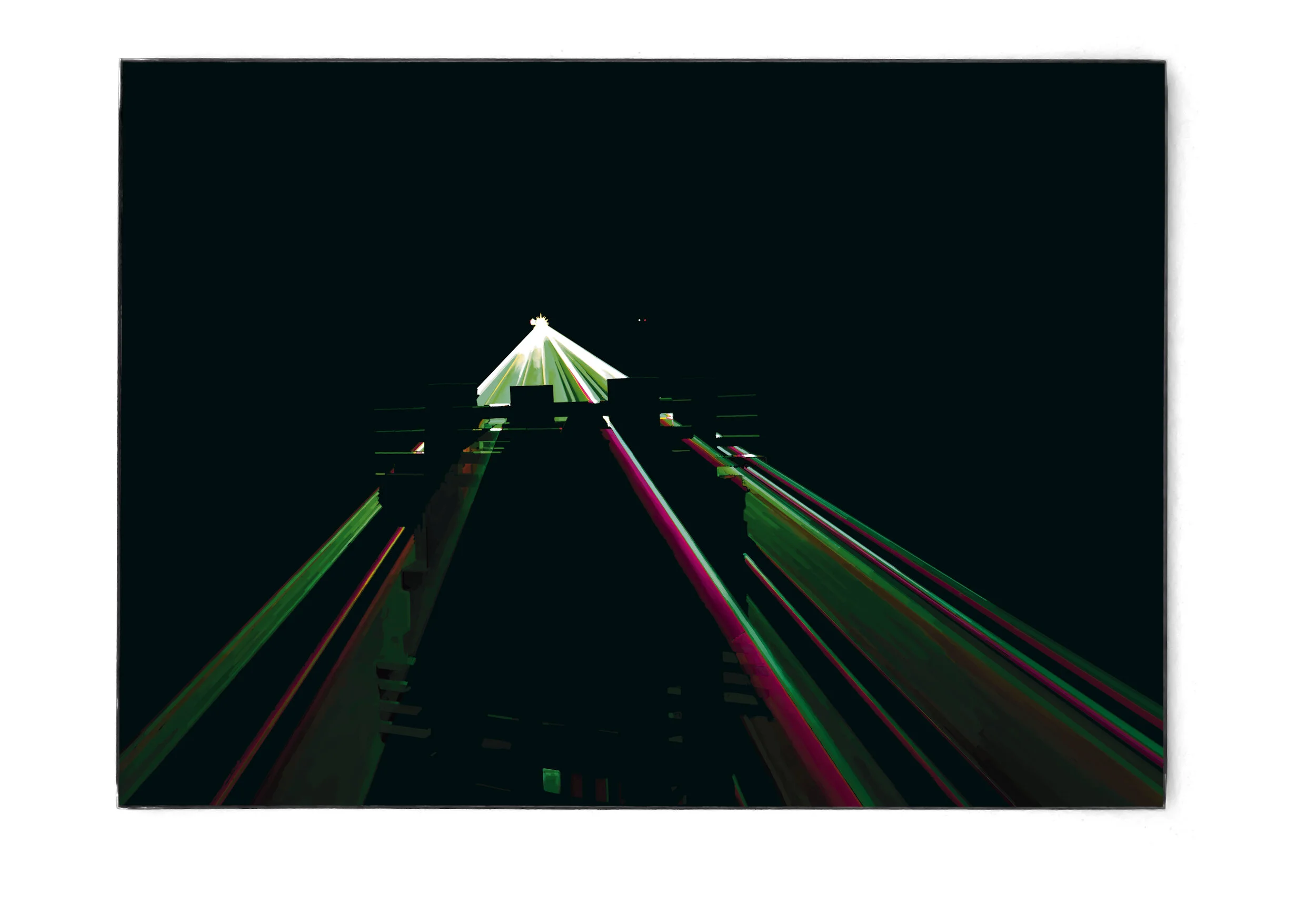 Lasing Drawing Laser Drawing 4 — Simon Van Parys