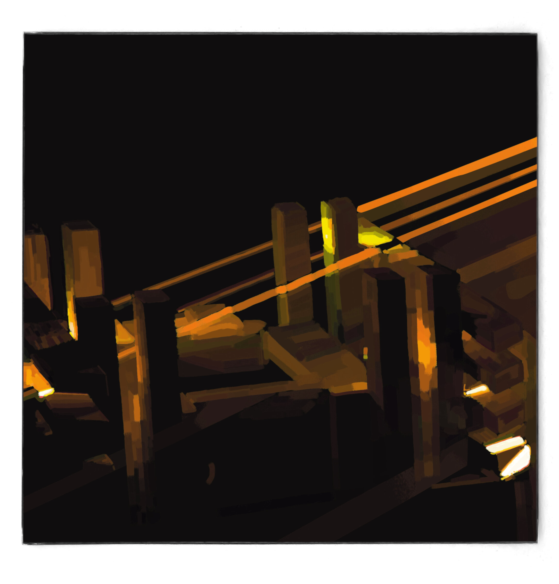 Lasing Drawing Laser Drawing 21 — Simon Van Parys