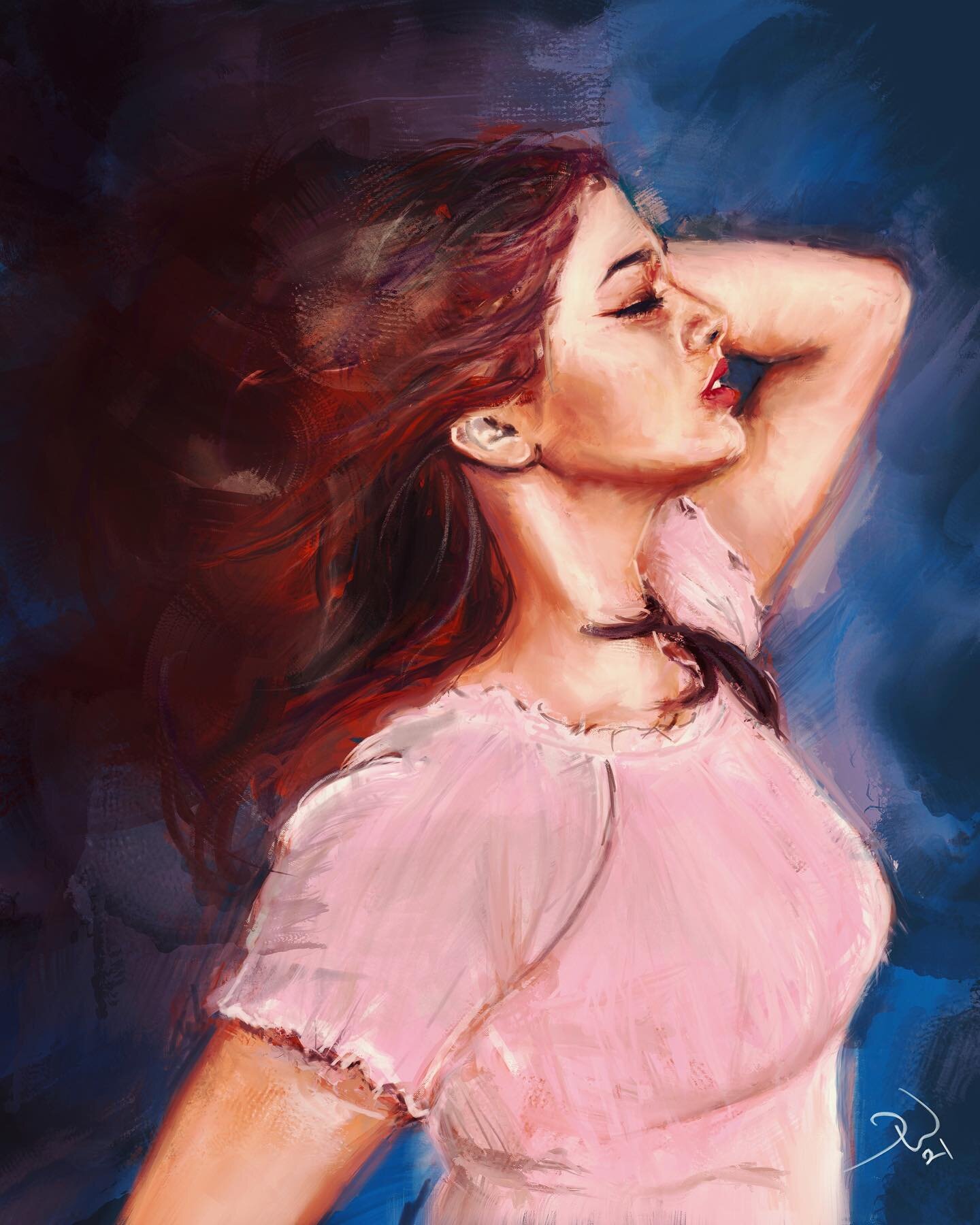 A #redditgetsdrawn for u/CoatInternational181&rsquo;s best friend. Swipe for the process video and original reference pic. 
-
Made with @procreate. Shoutout to @redditgetsdrawnofficial.
-
#redditartistnetwork #rgd #reddit #procreate #procreateart #po