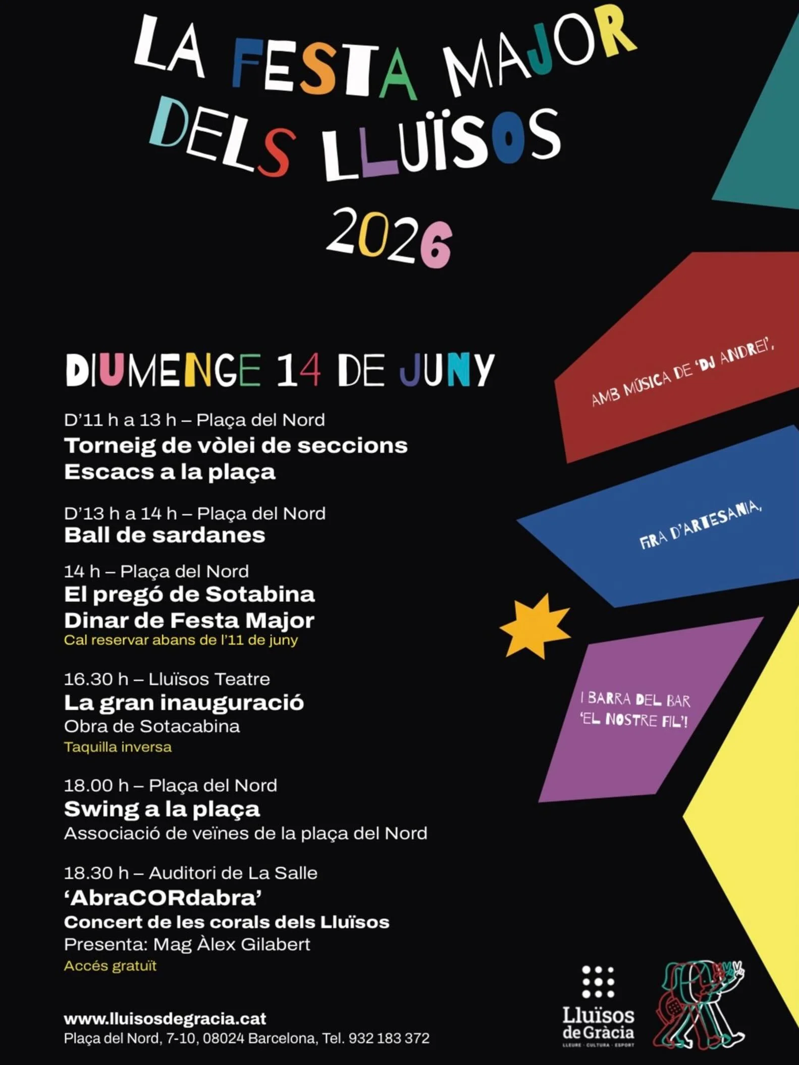 Ens veiem el diumenge 14 de juny presentant "AbraCORdabra" amb la fam&iacute;lia coral de @lluisosdegracia 

📍Auditori de la Salle Gr&agrave;cia
🗣️ @elvirolet @coralcantiga @coral_lafuga @corgregal7 i Vent del Nord

Us hi esperem🪄