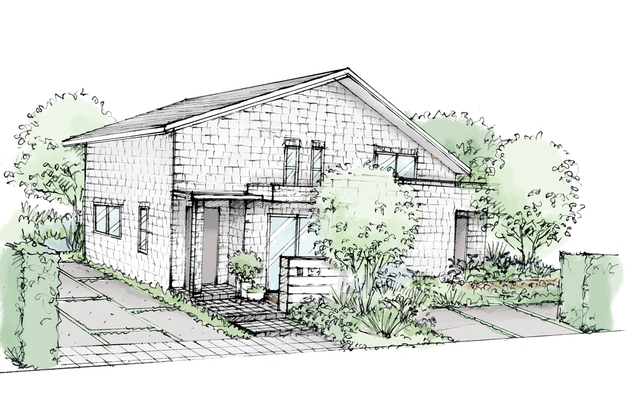 Garden design plan