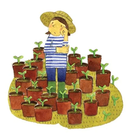 4月　園芸家の悩み