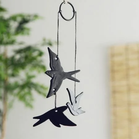 Authentic Nambu Iron Swallow Chime | Handmade in Japan