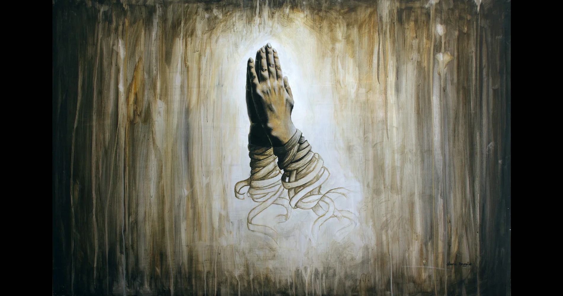 untitled - mixed media on board, 2006.