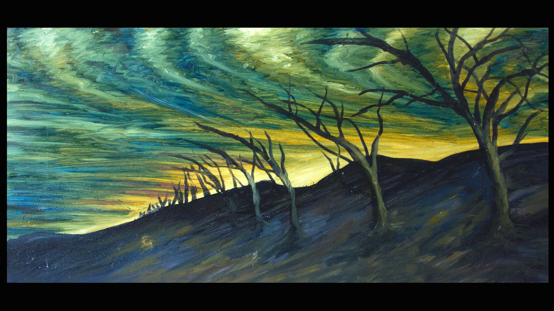 untitled - oil on board, 2002.