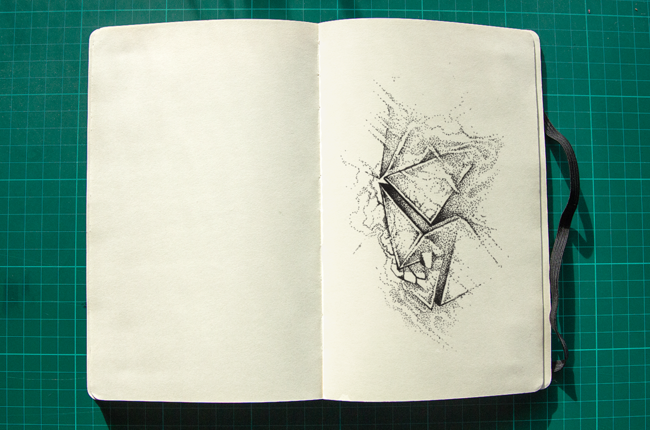 sketchbook entry - ink on paper. 2015