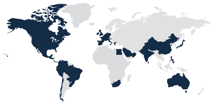 Map of LGA Client Base