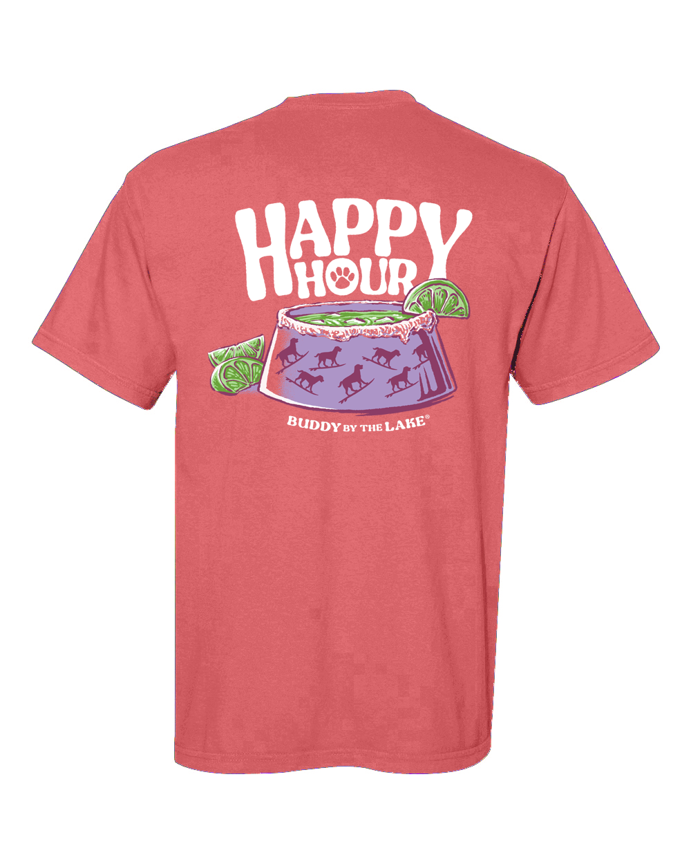 BBL Happy Hour Adult S/S Coral Craze