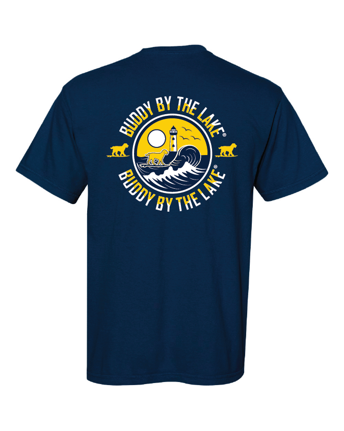 BBL Beacon of Light Short Sleeve Navy Tee