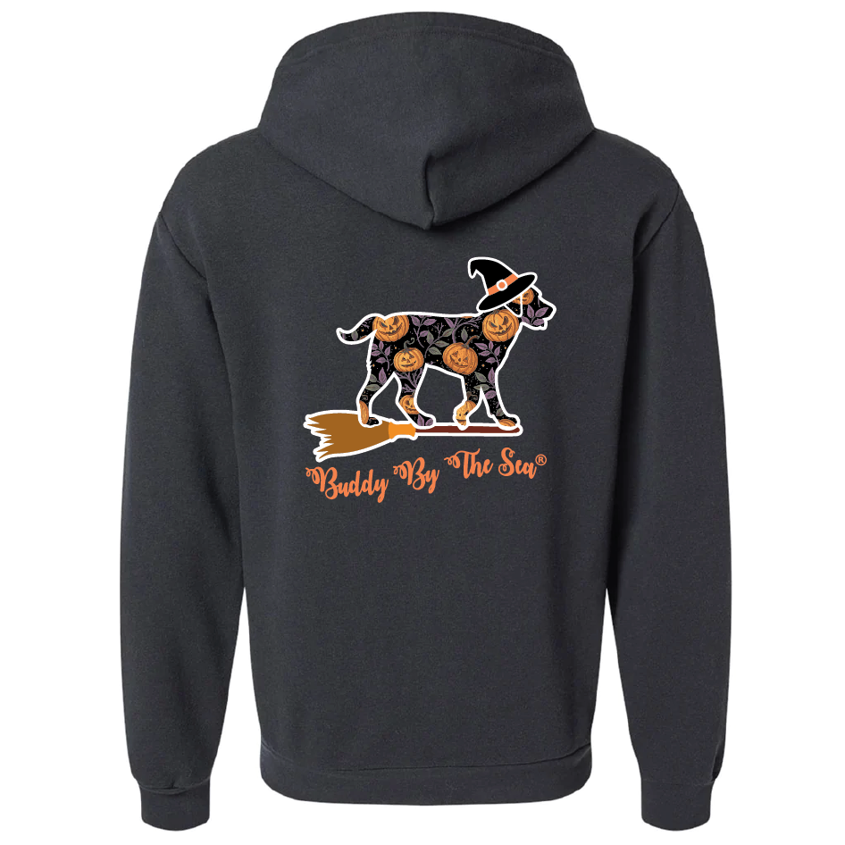 Witches Brew Halloween Full Zip Hoodie