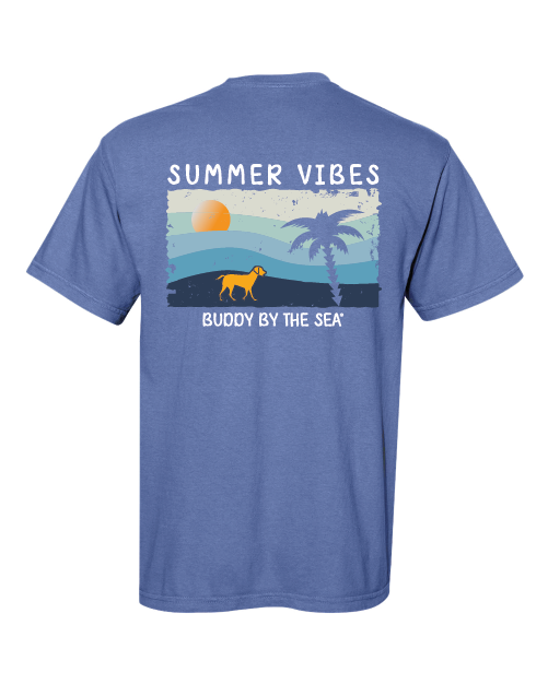 'Wave for Days' Frontier Blue Tee