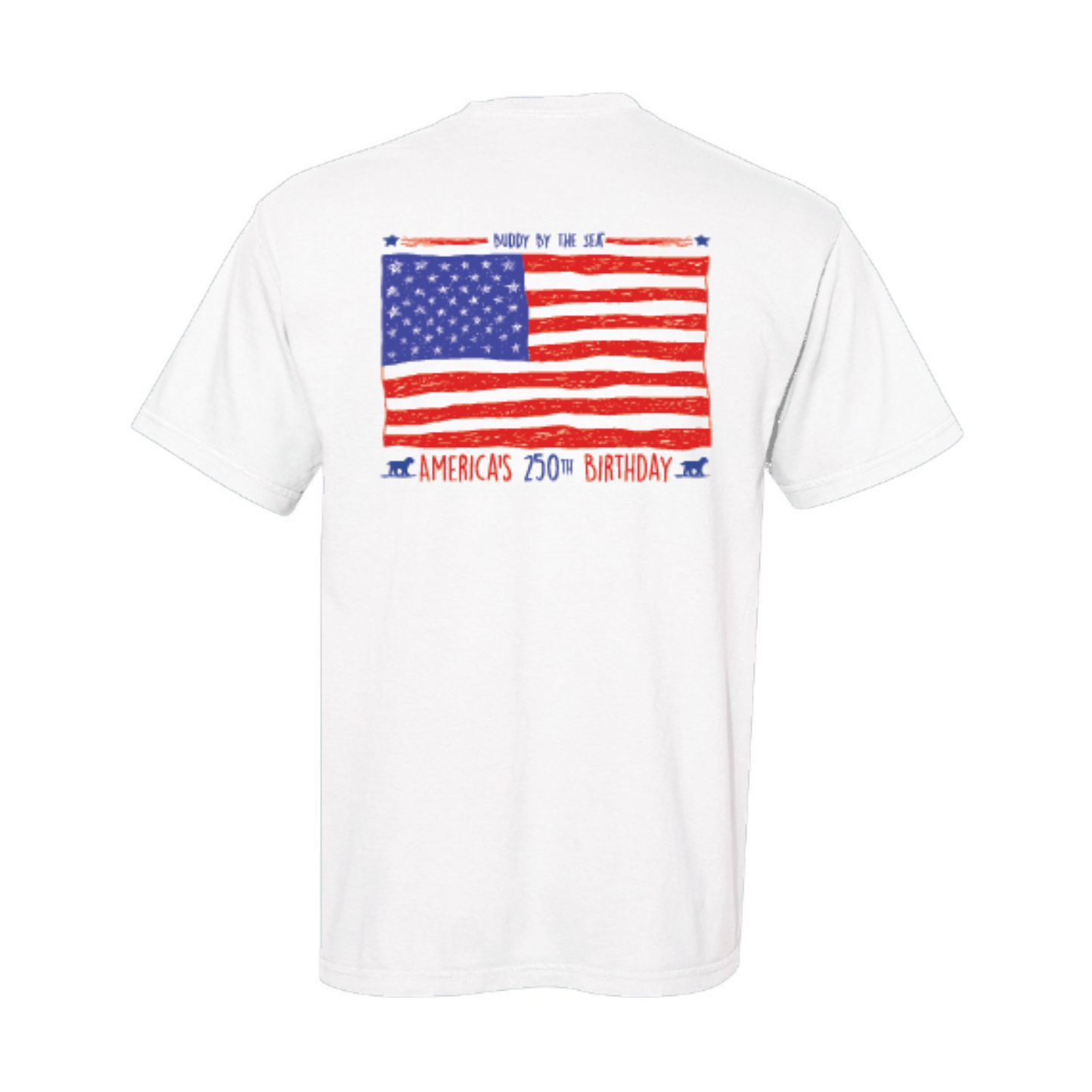 America's 250th Birthday Unisex Tee (Limited Edition Back Print)