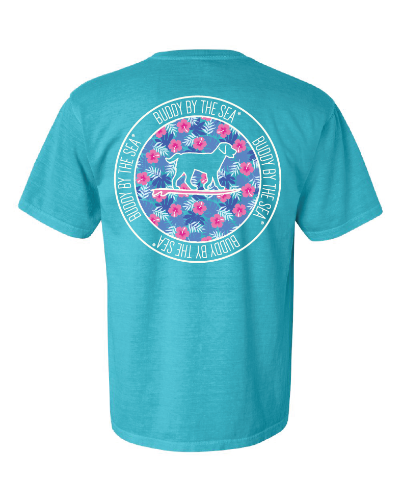 Hibiscus Time Circle Tee
