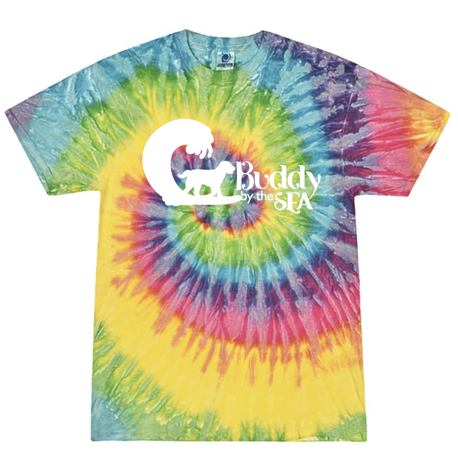 Eternity Tie Dye Buddy by the Sea Youth Tee