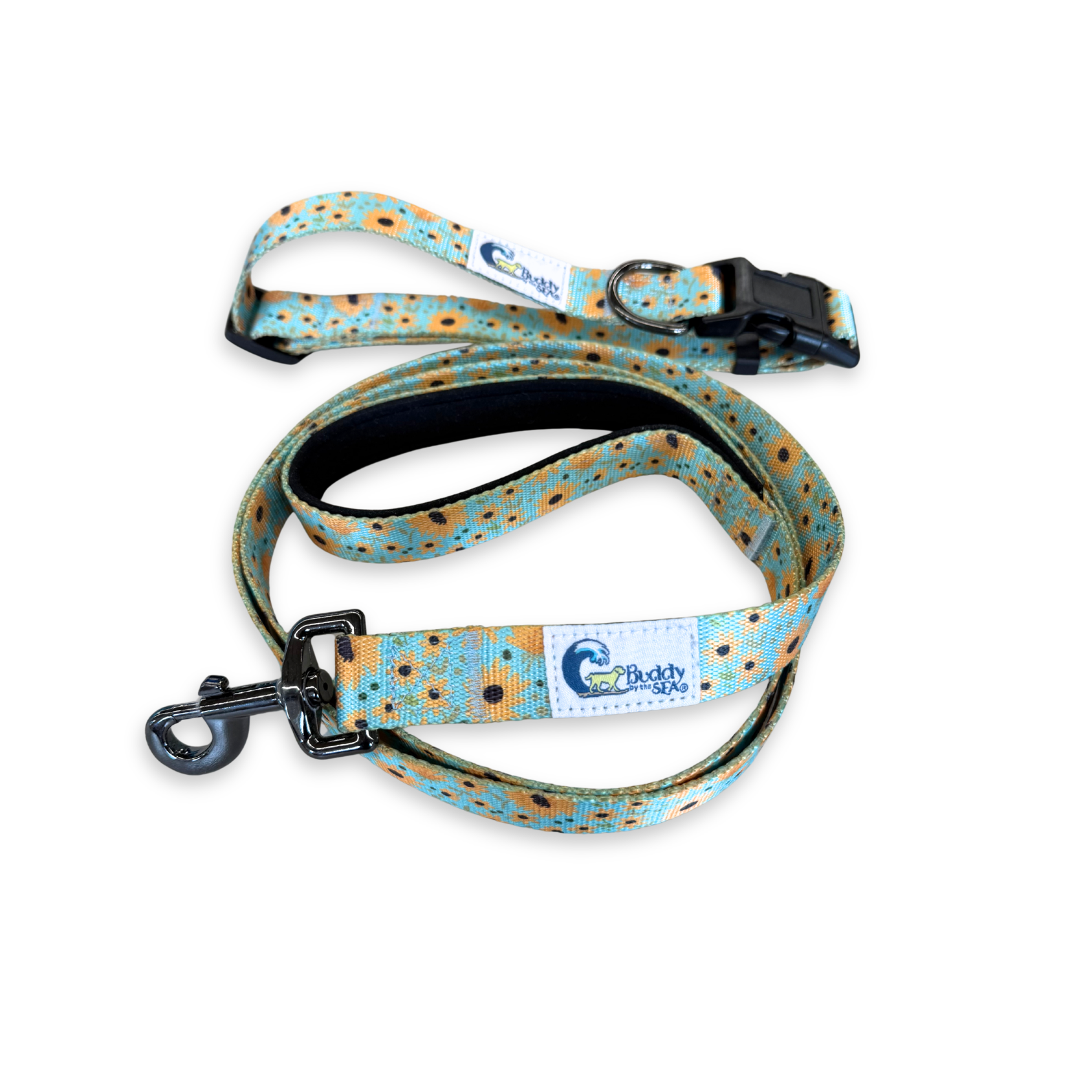 Sunflowers Dog Leash & Collar Set