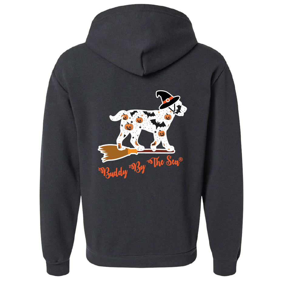 Buddy Bats Halloween Full Zip Hoodie