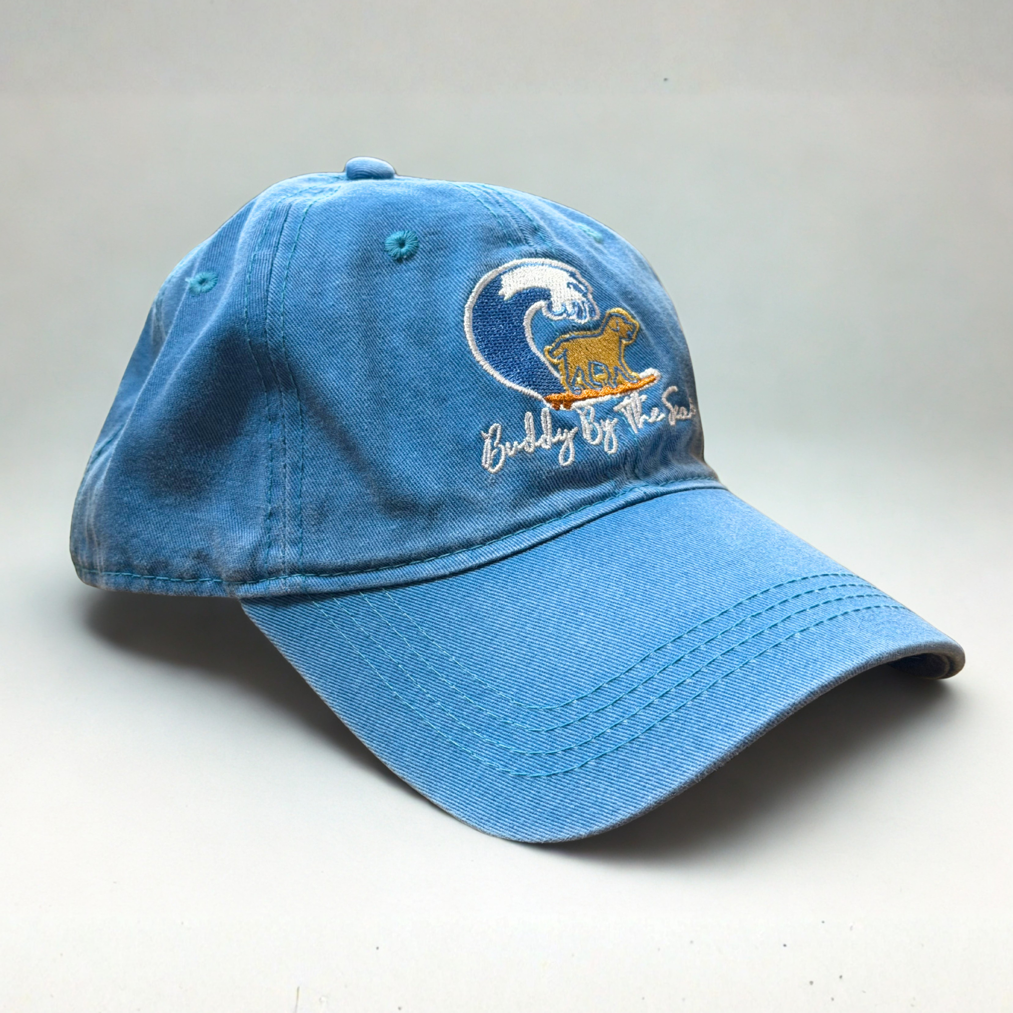 Caribbean Blue Classic Buddy Adult Hat